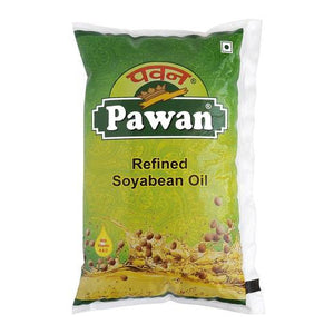 Pawan Refined Soyabean Oil 1L Pouch