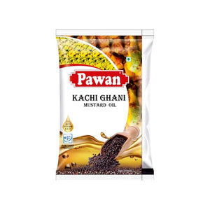 Pawan Mustard Oil Kachi Ghani 1L Pouch