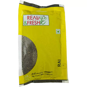 Real & Fresh Mustard Seeds 100g | Small Black Rai