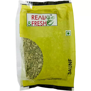 Real & Fresh Fennel Seeds 100g | Premium Saunf for Digestion