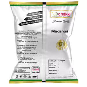 Jaipur Chakki Macaroni Pasta | Premium Elbow Pasta