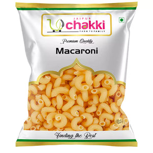 Jaipur Chakki Macaroni Pasta | Premium Elbow Pasta