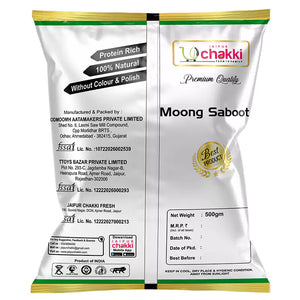 Jaipur Chakki Sabut Moong | Whole Green Gram